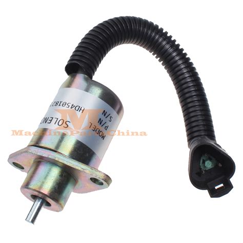 2848A278 Fuel Shutoff Solenoid for Cat 246 Skid Steer for 